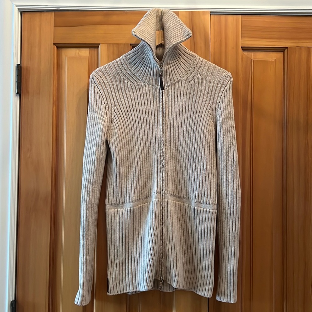 Prada Cardigan with Zip Front